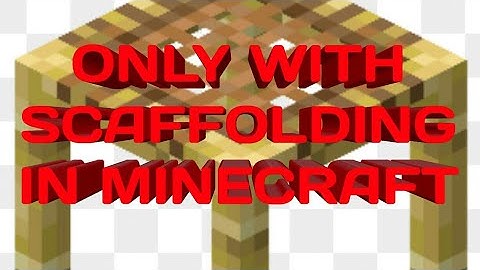 HOW TO MAKE AN EASY ELEVATOR(NO REDSTONE,NO COMMAND BLOCK) | MINECRAFT