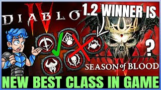 Diablo 4 - Best Class to Play in Season 2 - Class Tier List Post Patch 1.2 & Vampiric Power Winners!