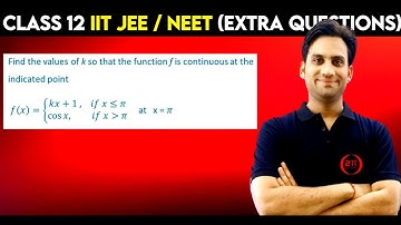 Find the values of k so that the function f is continuous at the indicated point f(x) = {kx+1, if x