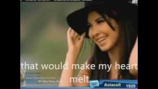 Nancy Ajram-Ehsas jdeed with english subtitles