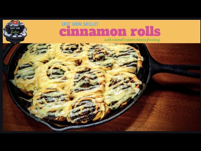 Family-Size Skillet Cinnamon Roll - The BakerMama