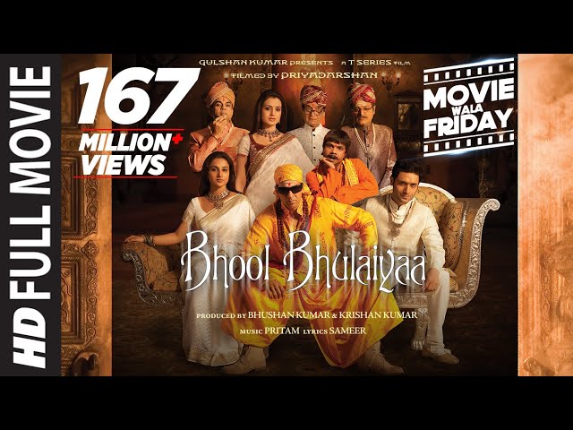 Bhool Bhulaiyaa (Full Movie) Akshay Kumar, Vidya Balan, Shiney A, Paresh R, Priyadarshan | Bhushan K class=