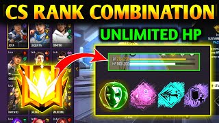 BEST CHARACTER COMBINATION IN FREE FIRE CS RANK | CS RANK BEST CHARACTER COMBINATION |