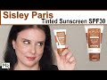 Sisley Paris Tinted Sunscreen Cream SPF30 Review and 2 Day Wear Test