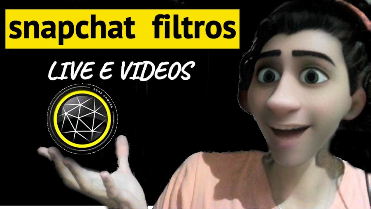 filtros do snapchat na webcam OSB Studio- 