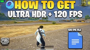 Unlock ULTRA HD / HDR + 120 FPS with Blue sky in PUBG MOBILE on Gameloop Emulator
