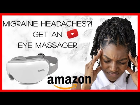 Migraines?! Get A Eye Massager | Amazon Finds