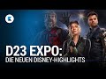 D23 Expo: Die neuen Highlights von Disney, Marvel, Stars Wars, Pixar und Co.