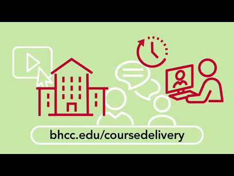 Learn How Courses are Taught at BHCC