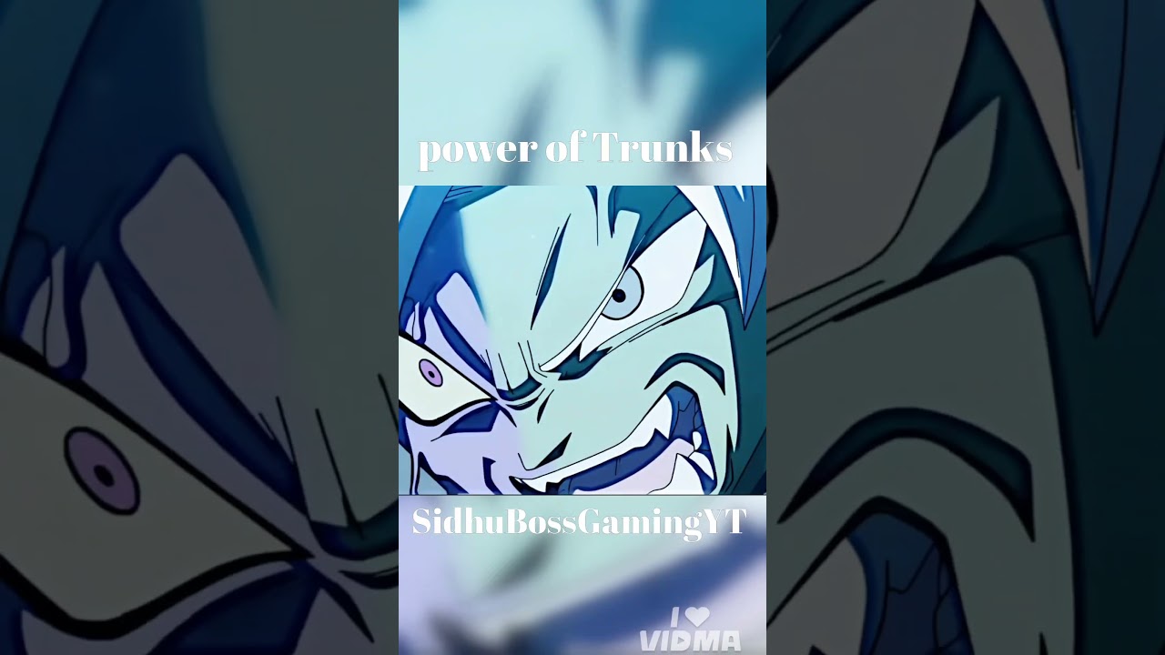 Trunks vs Goku Black Fight