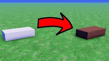 How To Change Part MATERIAL (Roblox Studio)