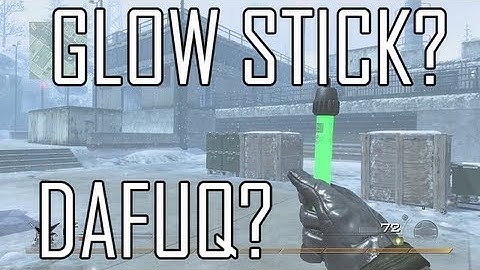 MW2 - Glow Stick Mod? WTF?
