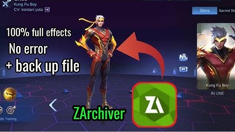 Chou Thunderfist Hero Skin Script + Backup File | Full effects No error