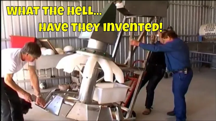 Inventor family build space age oyster sorting machine