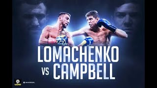Vasyl Lomachenko Vs. Luke Campbell Full Fight