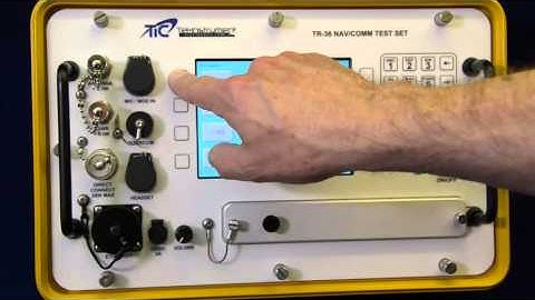 Tel-Instruments (TIC) TR-36 NAV/COMM/EPIRB Test Set
