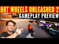 I PLAYED the Hot Wheels Unleashed 2 Turbocharged GAMEPLAY preview