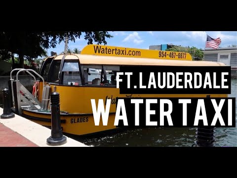 Video: Fort Lauderdale Water Taxi: The Complete Guide