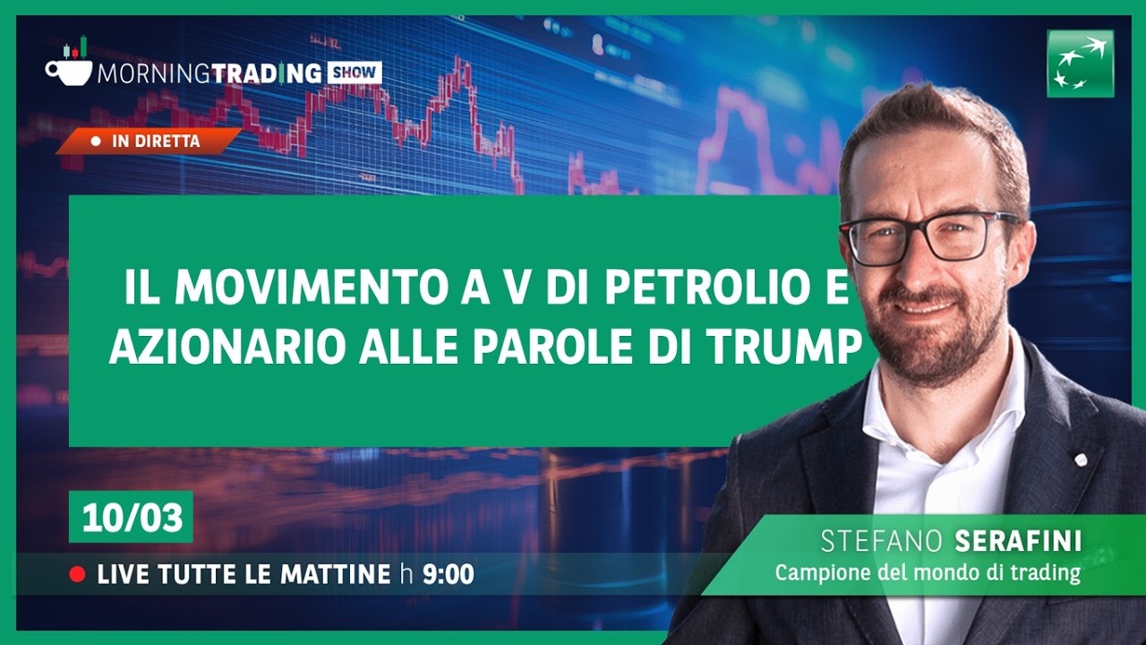 Il movimento a V di petrolio e azionario alle parole di Trump