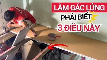 Lưu ý quan trọng khi thi công sàn chịu lực gác lửng | Làm gác xép nhà trọ