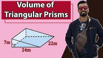 Easy Method to Find Volume of Triangular Prisms !