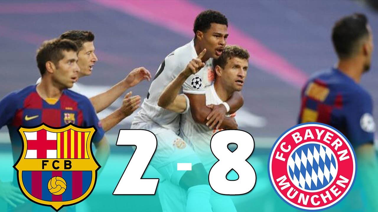 Barcelona vs Bayern Munich 2-8 Highlights & All Goals (14.08.2020) HD