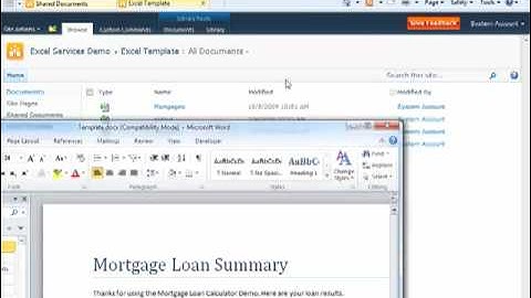 Open XML SDK + Office Services: Better Together