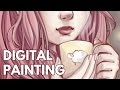 Digital SAI Speedpaint // Coffee