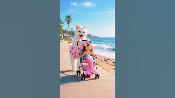 🐾⚡🧜‍♀️Chúng làm nàng tiên cá bị thương… Vậy nên chú mèo con đã cứu nàng! #meow#funny