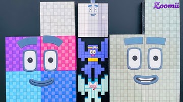 Op zoek naar Numberblocks Puzzel Tetris NIEUW 900 vs 90 Ruimte ASMR | Numberblocks Bevredigende V...