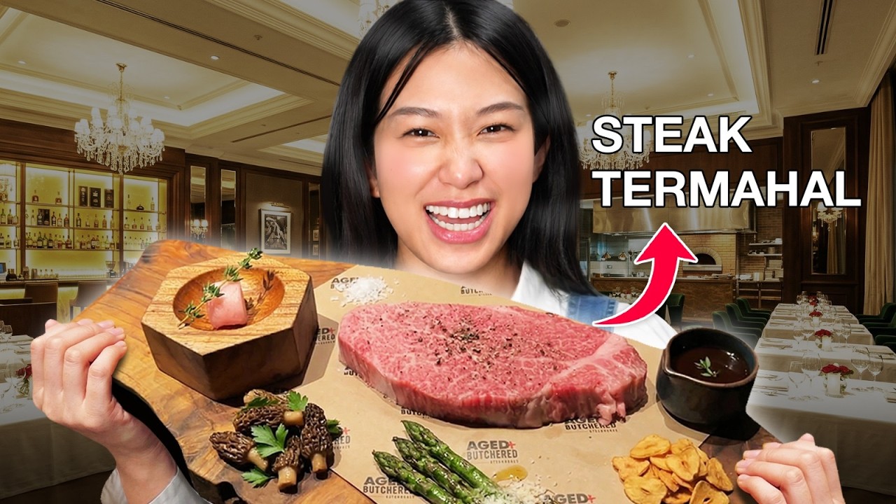 Aku Mencoba Mukbang Steak Wagyu A5