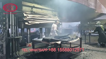 Our factory uses 2600-ton large press to produce  GMT block pallets purchased by customers in China