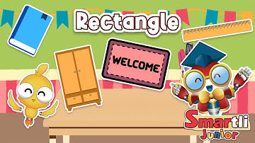Rectangle | Fun Songs about Shapes | Fun Kids Songs | Smartli Junior for Kids #nurseryrhymes