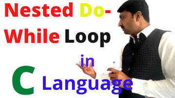 Nested do-While Loop in C Language|Nested do-While Loop in C Programming || ITERATIVE || TARIQ IQBAL