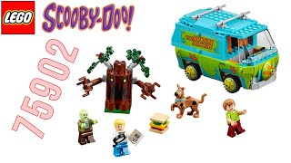 LEGO Scooby Doo 75902 The Mystery Machine Unboxing Speed Build Review