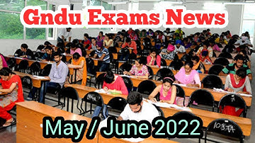 Gndu exams result news || Gndu latest updates || gndu even semester results 2022