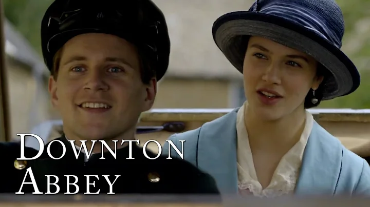Lady Sybil and Tom Branson Meet for the First Time...