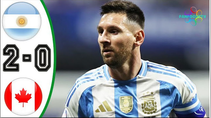 Argentina vs Canada 2-0 | Thrilling Match Highlights
