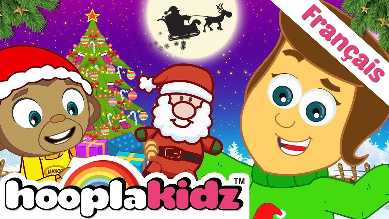 ⁣Vive Le Vent | Jingle Bells (French) | Chansons De Noël Pour Enfants | HooplaKidz Franҫais