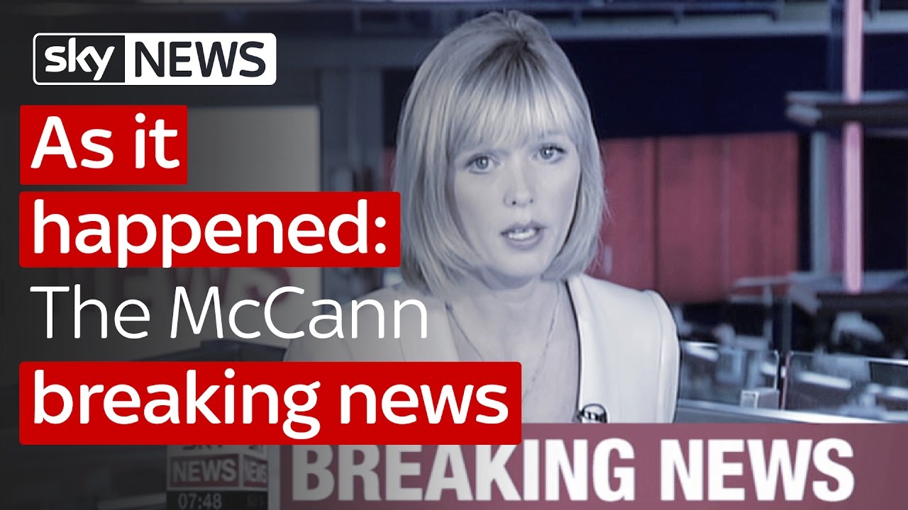 Madeleine Mccann The Original Breaking News Youtube