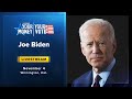 Democratic presidential nominee Joe Biden speaks a day after Election Day — 11/4/2020