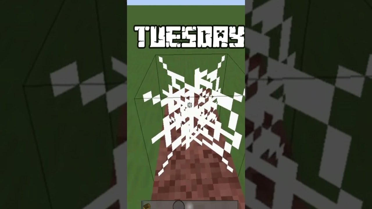How Fast days of the week go #shorts #minecraft