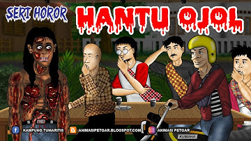 HANTU TUKANG OJEK ONLINE | ANIMASI KARTUN HOROR #86