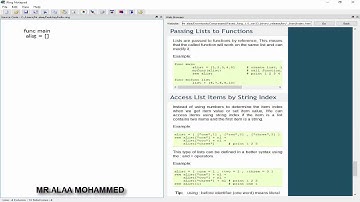 Passing Lists to Functions