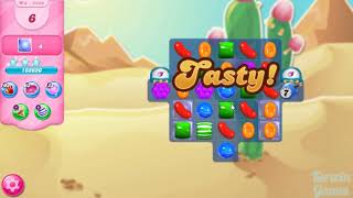 Candy Crush Saga Level 2496 - No Boosters - 13 moves ★★★ screenshot 4