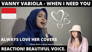 REACTION to VANNY VABIOLA | WHEN I NEED YOU - CELINE DION COVER ❤️