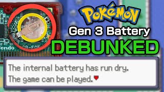 Pokémon Gen 3 Battery: How to ACTUALLY Fix It screenshot 2