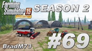 Farming Simulator 15 - Season 2 - GOLD EDITION - Ep 69 - Courseplaying Chaff!