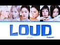 SNIPPET NMIXX LOUD Color Coded Lyrics 