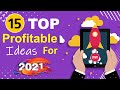 Top Business Ideas for 2021 (Must try List) | New Low Investment Business Ideas for India | Profit👍